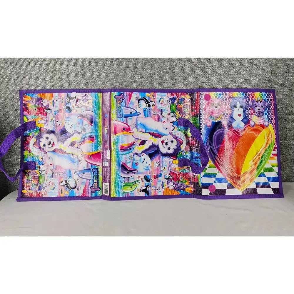 LISA FRANK TIKANNI TRIFOLD PORTFOLIO ART CASE FOLDER - 2020 RELEASE • CASE ONLY